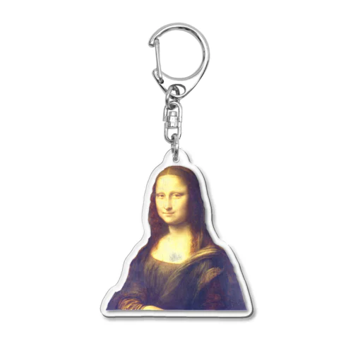 モナ・リザ　微笑み　MONARIZA Acrylic Key Chain