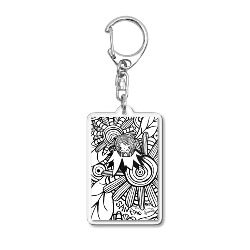 SAN fine Acrylic Key Chain