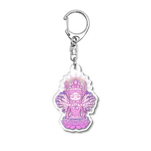 おまもり千手観音 Acrylic Key Chain