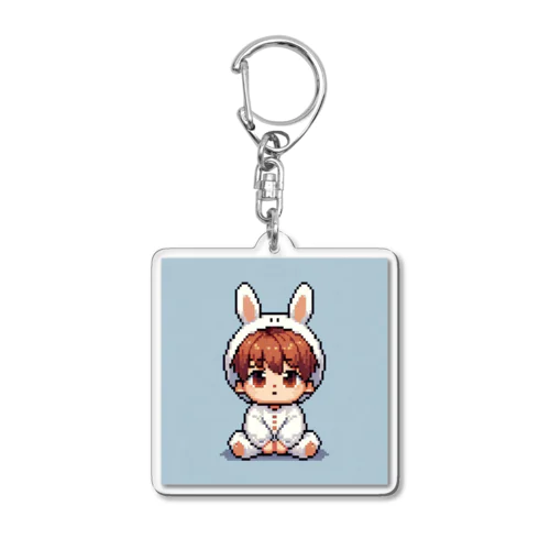 ユサユサしながらそんなめでこっちをみつめないで Acrylic Key Chain