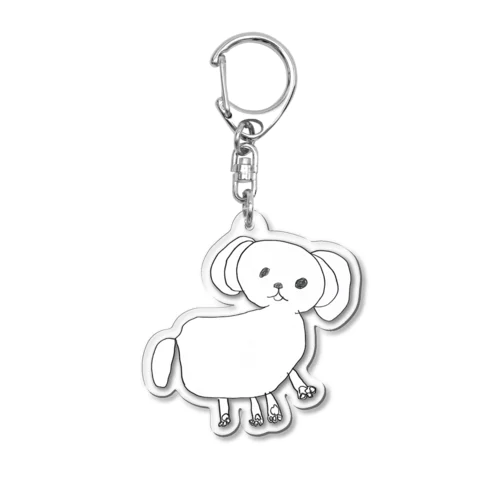 おまきわんこ Acrylic Key Chain