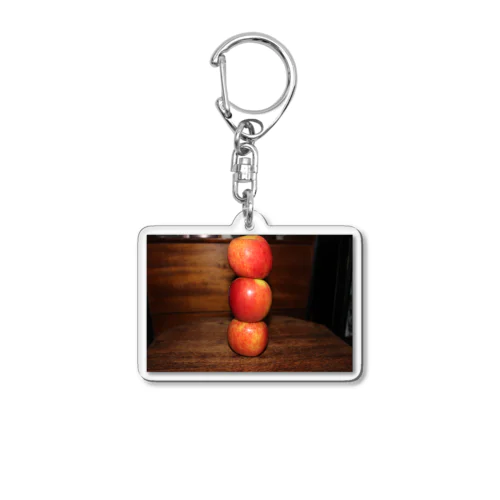 リンゴ３酸さん Acrylic Key Chain