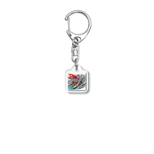 ボードレース③ Acrylic Key Chain