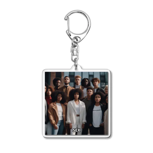 UNISEX Acrylic Key Chain