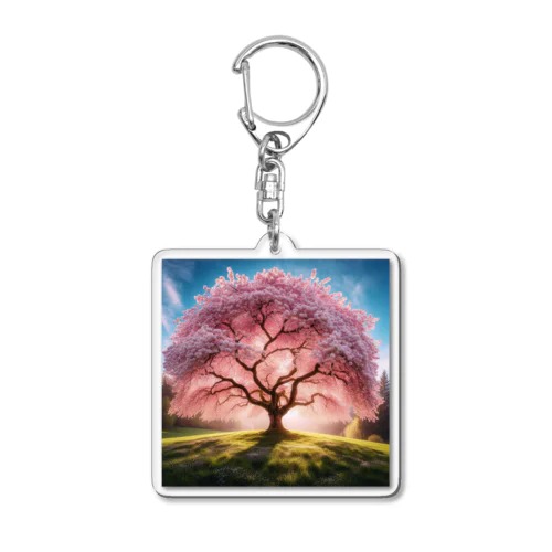 桜の木 Acrylic Key Chain