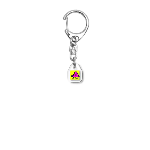 ピンクの侵略者 Acrylic Key Chain