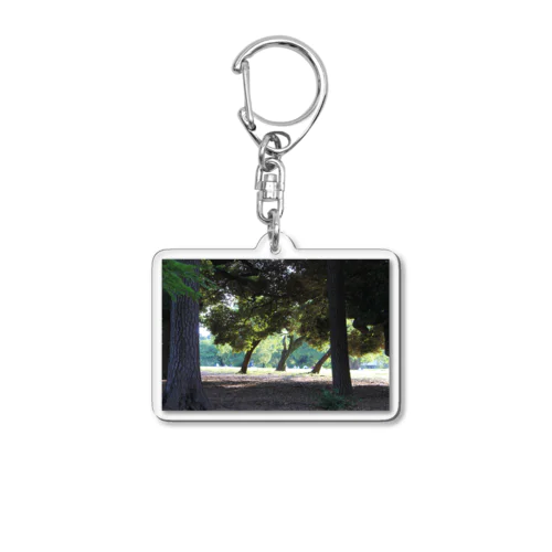 おとぎの公園の木 Acrylic Key Chain