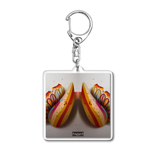 謎の果物 Acrylic Key Chain