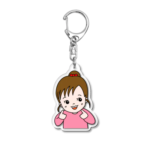 みいちゃん Acrylic Key Chain