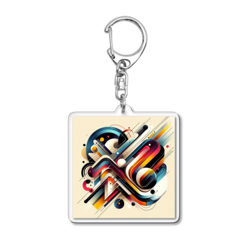 ヴァイブラント・アブストラクション Acrylic Key Chain