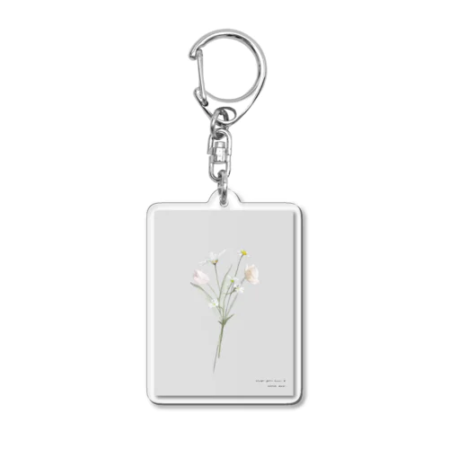 💐 Hanataba . grayish pale color . Acrylic Key Chain