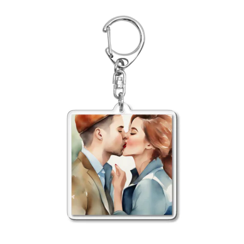 「恋人のキス」 Acrylic Key Chain