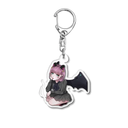 猫耳ちゃん Acrylic Key Chain