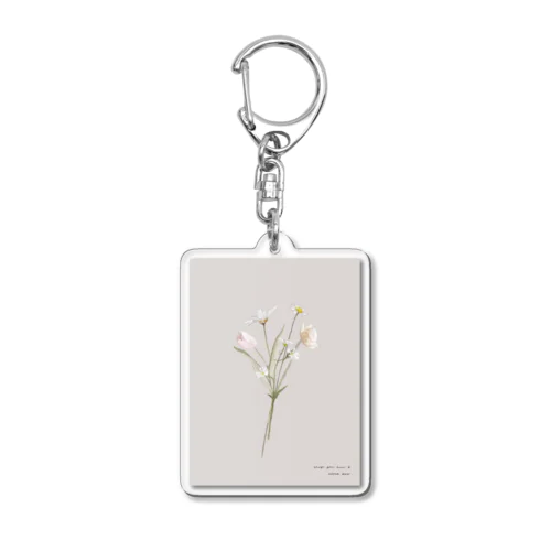 *Hanataba* Sakura milk tea . Acrylic Key Chain