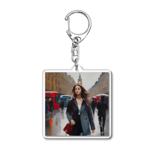 ロンドン Acrylic Key Chain