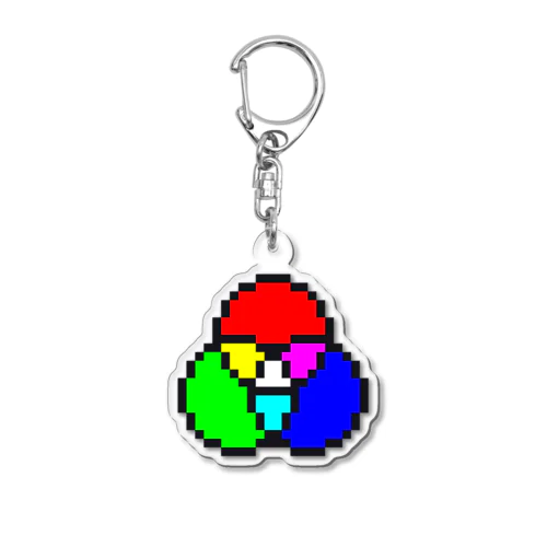 光の三原色 Acrylic Key Chain