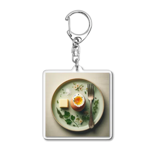 優雅なbreakfast  Acrylic Key Chain