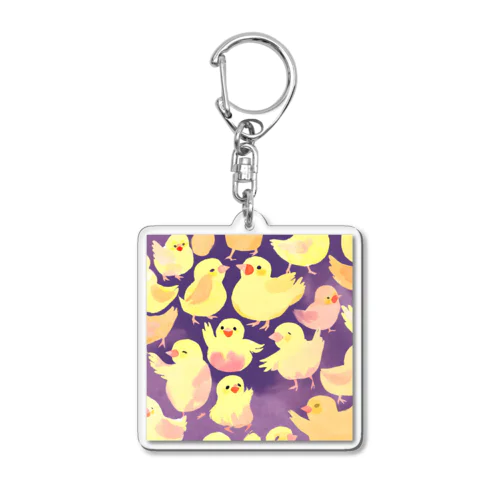 ハッピーひよこシリーズ　 Acrylic Key Chain