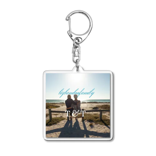 bigbamboofamily Acrylic Key Chain