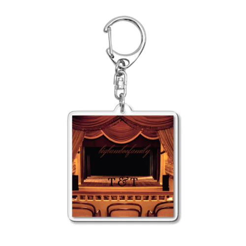 bigbamboofamily Acrylic Key Chain