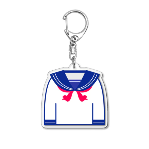 「BIWAKO DE SAILOR SUIT」ダイカットアクリルキーホルダー アクリルキーホルダー