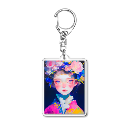 ミステリアス・ガール Acrylic Key Chain