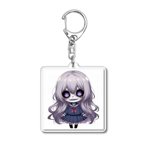 ホラー　かわいいグール３ Acrylic Key Chain