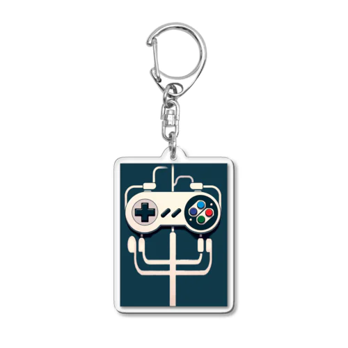 game pad Acrylic Key Chain