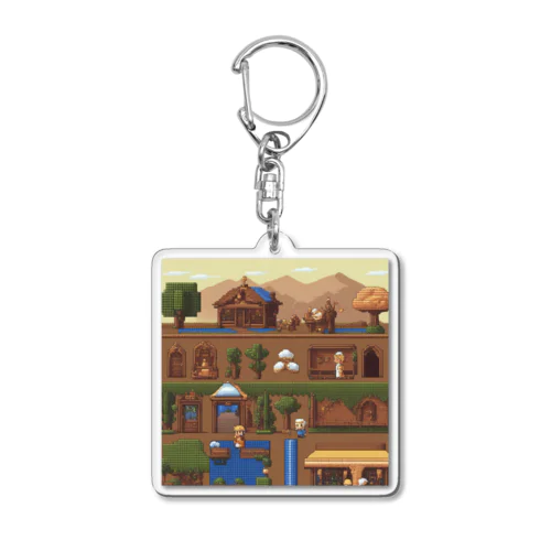 ゲームボーイタウン Acrylic Key Chain