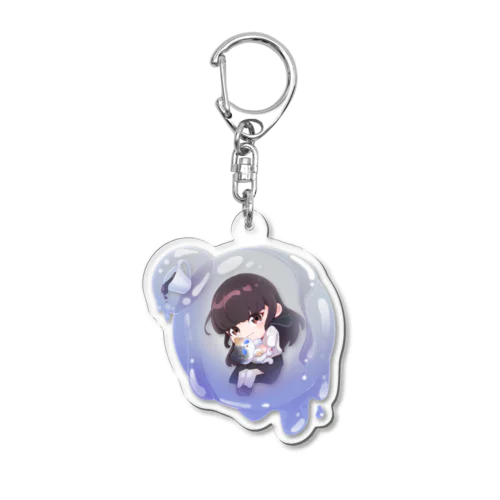 花染風音ちゃん　泡あり　アクリルキーホルダー Acrylic Key Chain