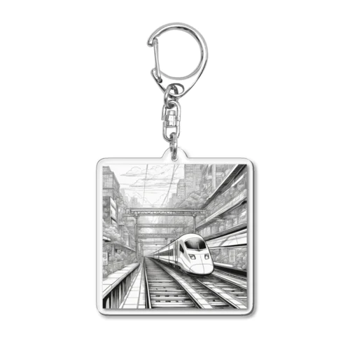 ノスタルジック・レールウェイ Acrylic Key Chain