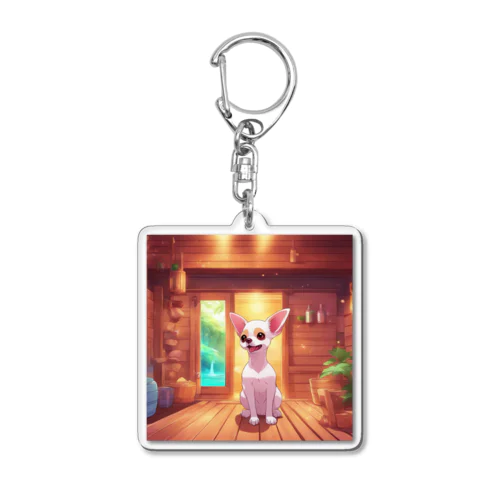 sauna animal ⑩ Acrylic Key Chain