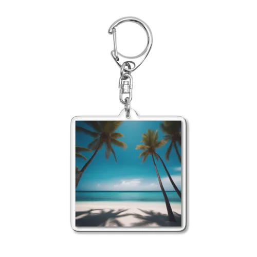 WAVES Acrylic Key Chain