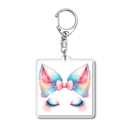 メイクだいすきNekokoさん🐱 Acrylic Key Chain