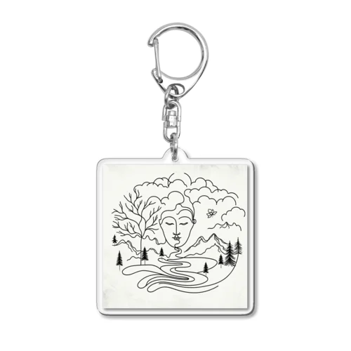 Budda/ブッダ Acrylic Key Chain