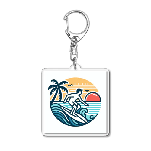 LUXACE Acrylic Key Chain