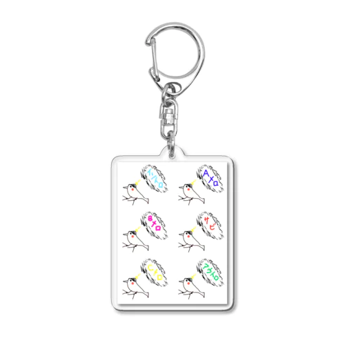 曲の基本構成　in　ハゲピ Acrylic Key Chain