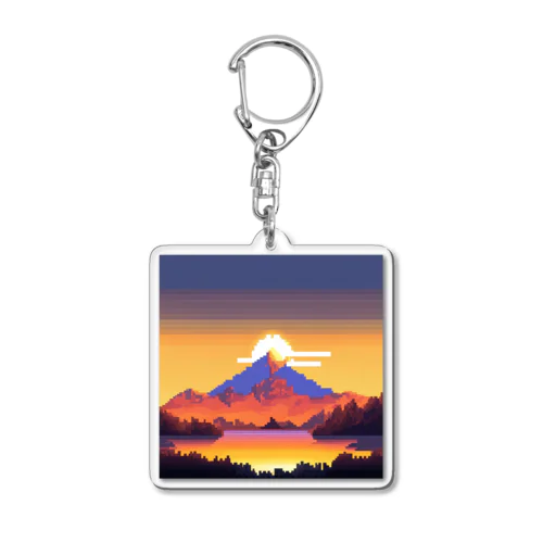 太陽の日差し Acrylic Key Chain