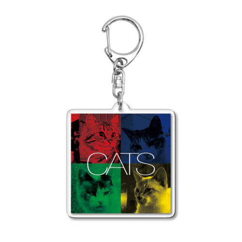 CATS Acrylic Key Chain