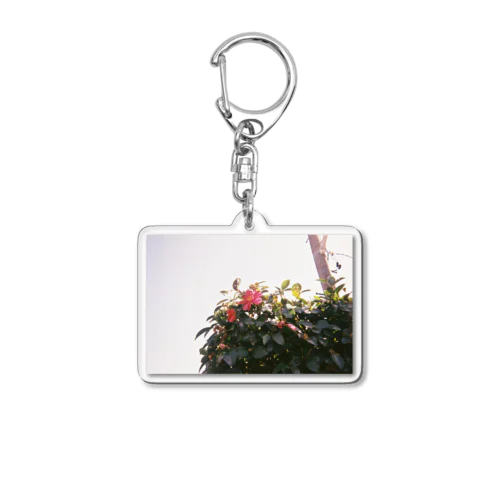 どこかの花 Acrylic Key Chain