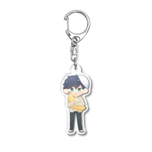 やーよんグッズ_2 Acrylic Key Chain