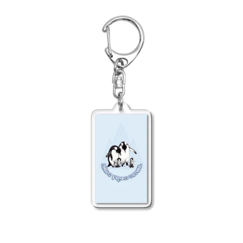 ペンギン家族 Acrylic Key Chain