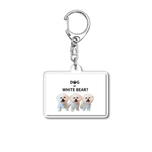 もふもふBEAR Acrylic Key Chain