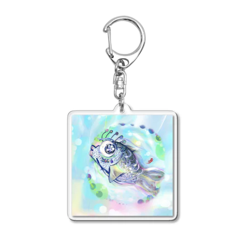 オラ真鯵🐟-5 Acrylic Key Chain