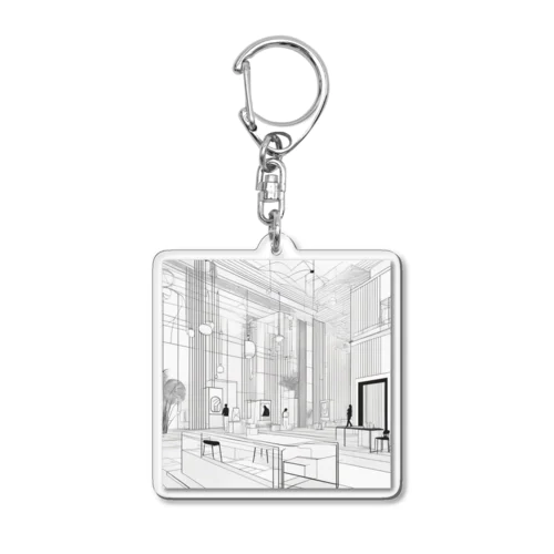 颯爽英姿 Acrylic Key Chain