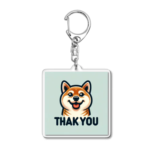 魅力的な柴犬 Acrylic Key Chain