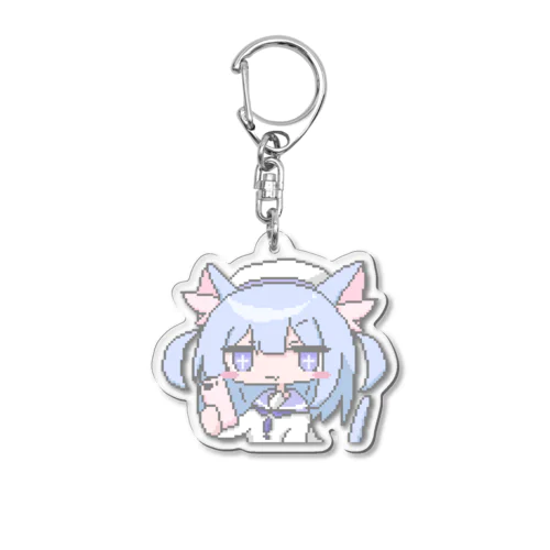 ねこさみ Acrylic Key Chain