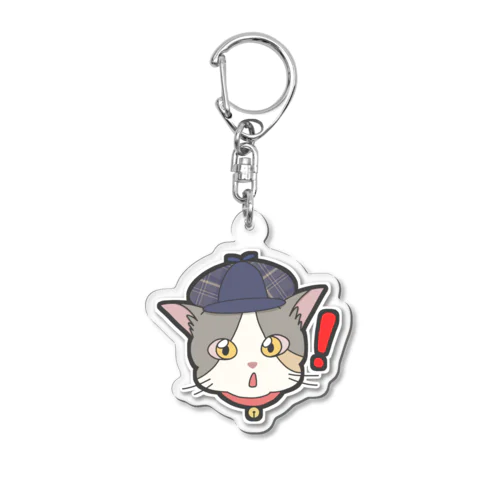 ザイマニ看板猫ロア Acrylic Key Chain