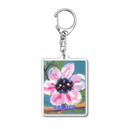 桜の花びら Acrylic Key Chain