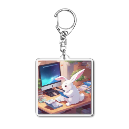 データ採取 Acrylic Key Chain